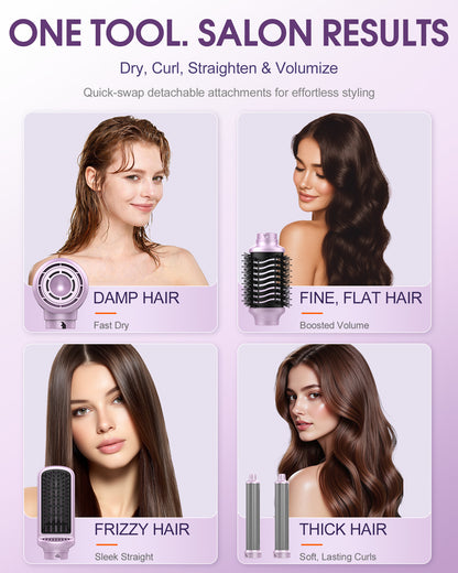 Yaskro 6-in-1 Hot Air Brush
